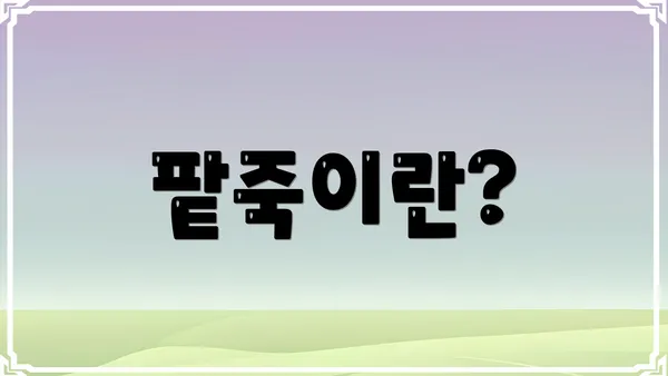 팥죽이란?